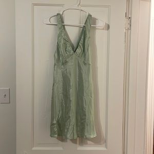 Hello Molly night in cabana dress - sage BRAND NEW